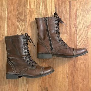 Steve Madden women’s Combat Trooper boots